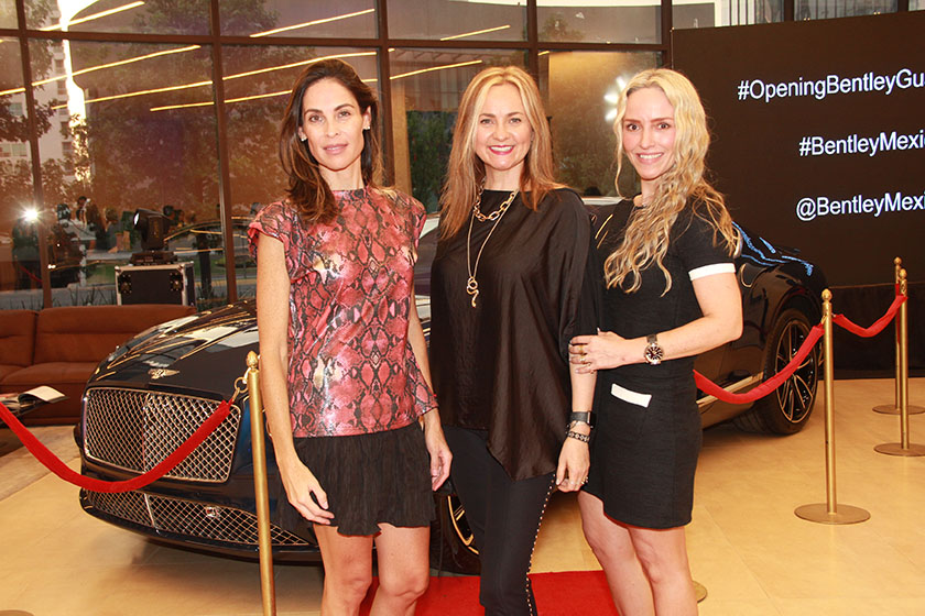 Sofía Basave, Yoli Sánchez y Ana Lambarri.