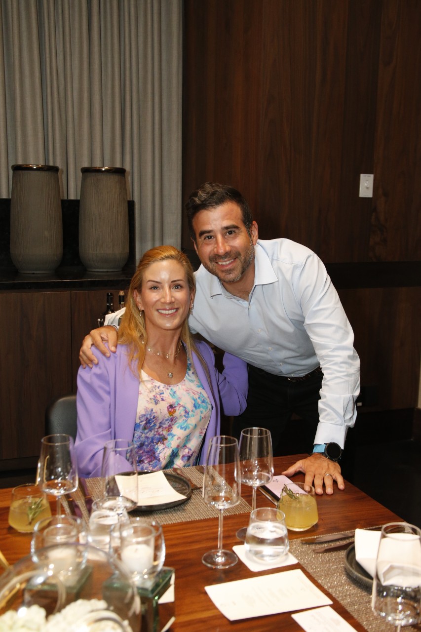 María Garza de Estrada y Gonzalo Estrada. FOTOS: STAFF CHIC
