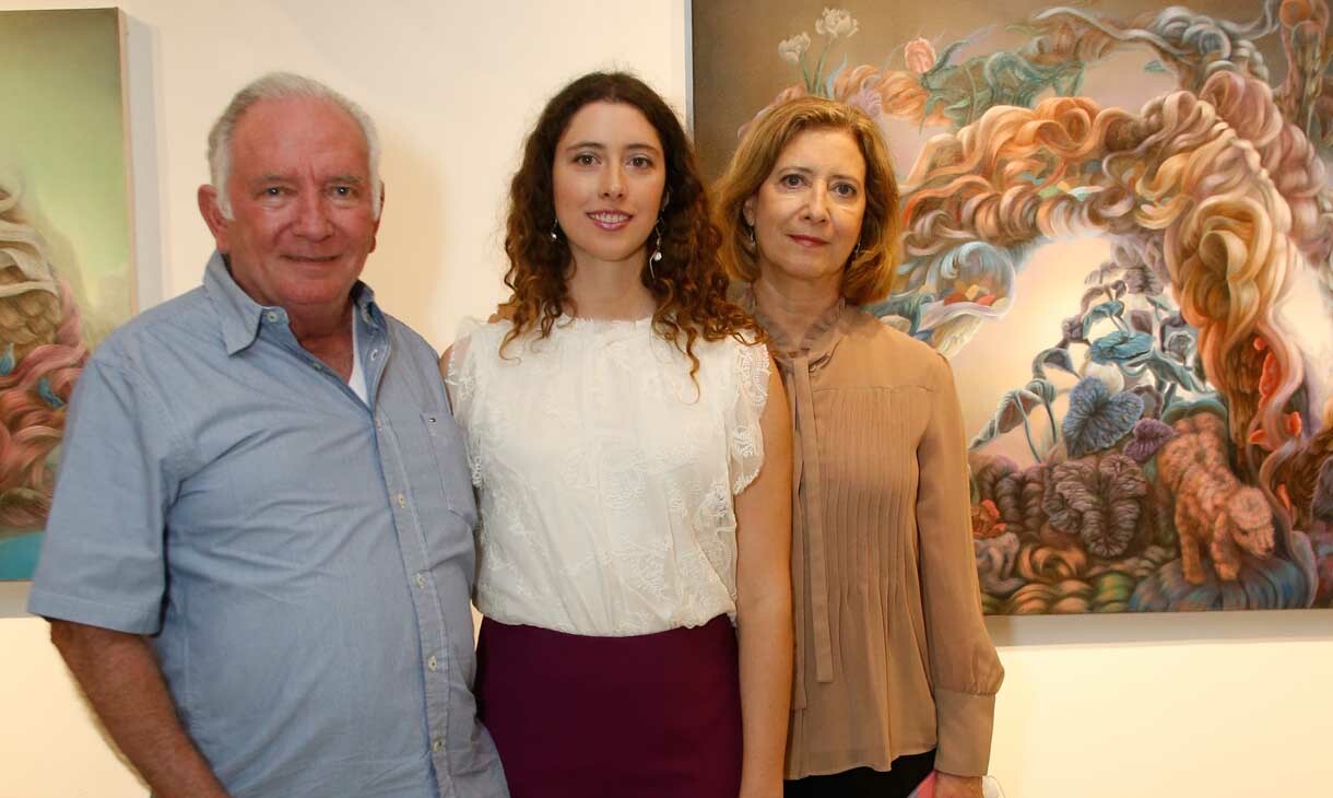 Óscar De la Garza, Paola De la Peña y Catalina De la Peña