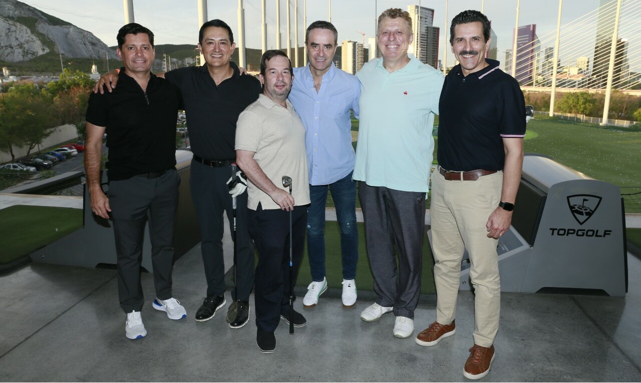 Luis Carlos Villarreal, Alejandro Cárdenas, Jorge De la Garza, Luis Miguel Salvador, Michael Zenkel y Eduardo Cantú / Foto: Omar Valdez