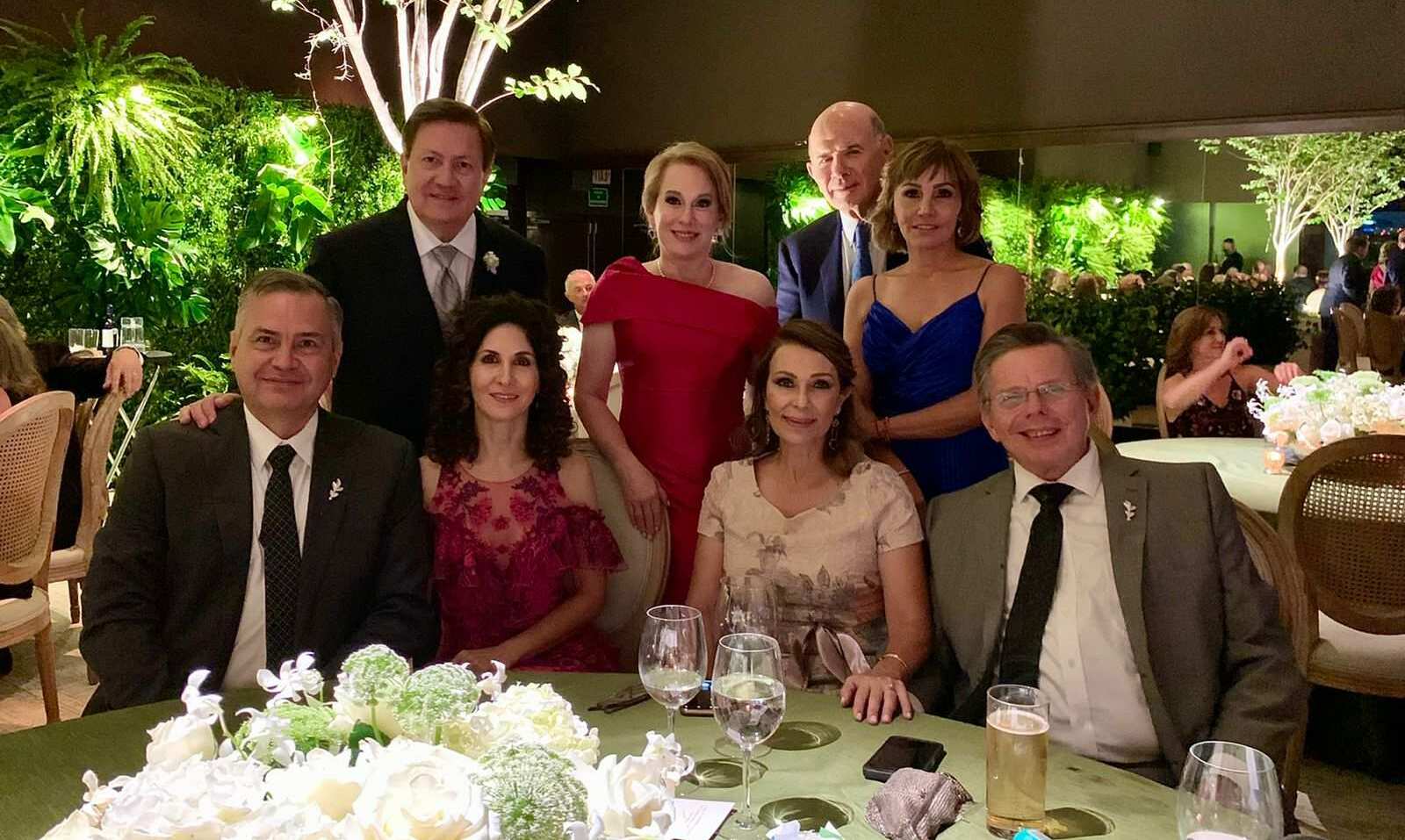 Familia Zambrano en la cena / Foto: Paola Tassinari