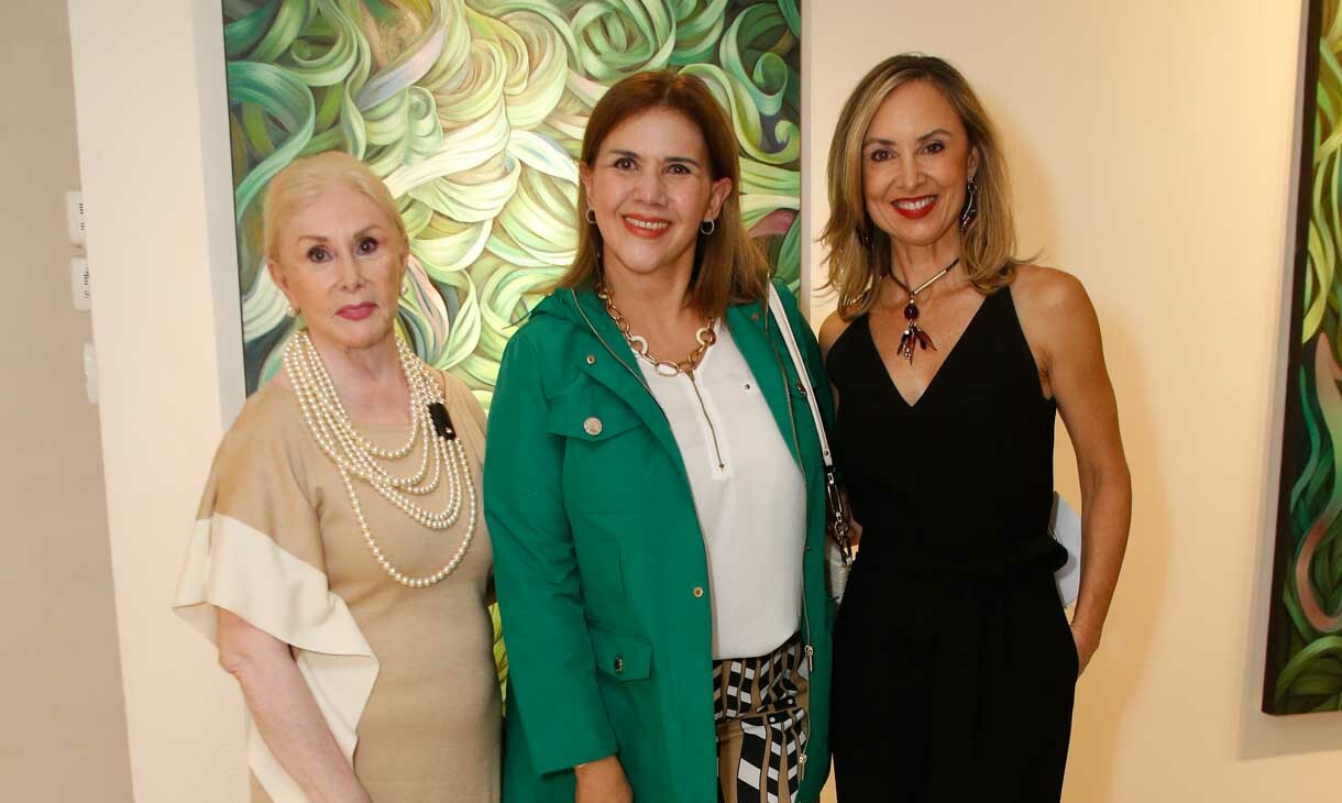 Lucila Araico, Gabriela Garza y Lorena Gama