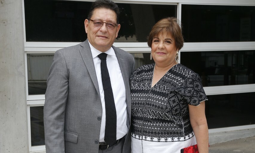 Manuel Araujo Sánchez y Patricia Rodríguez / Foto: Daniel Saldívar