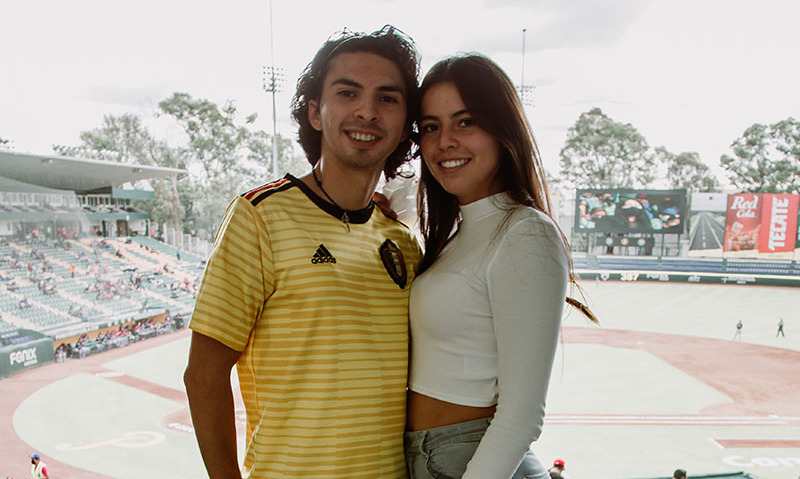 Emilio Martínez y Karen Salgado