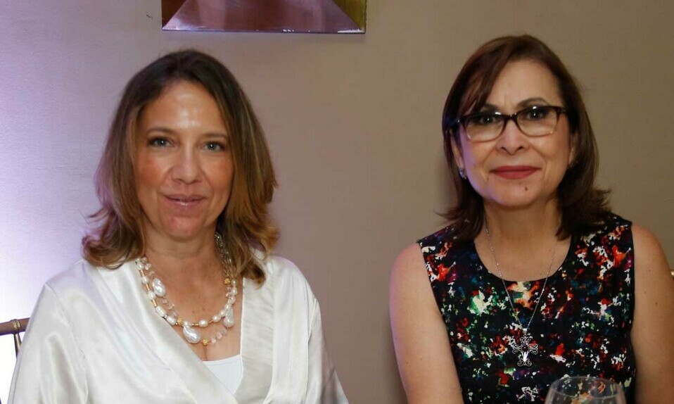 Bárbara del Castillo y Nora Segovia de Iglesias