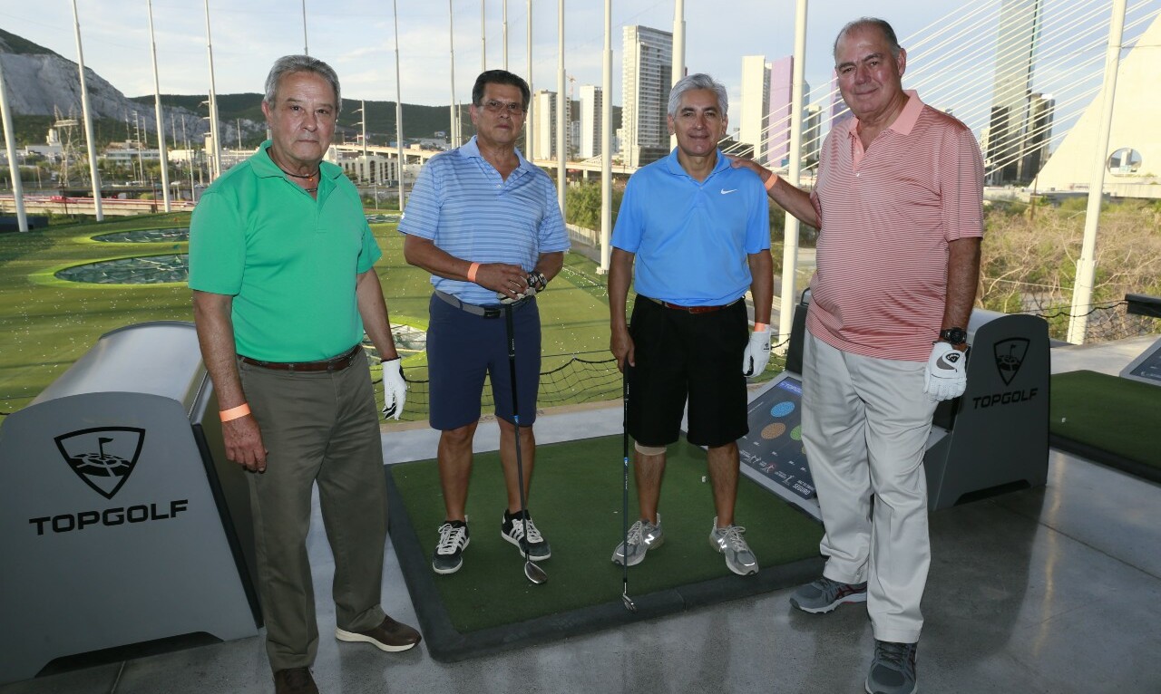 Félix Villaseñor, Fausto Cantú, Miguel Puente y Alejandro Irigoyen / Foto: Omar Valdez