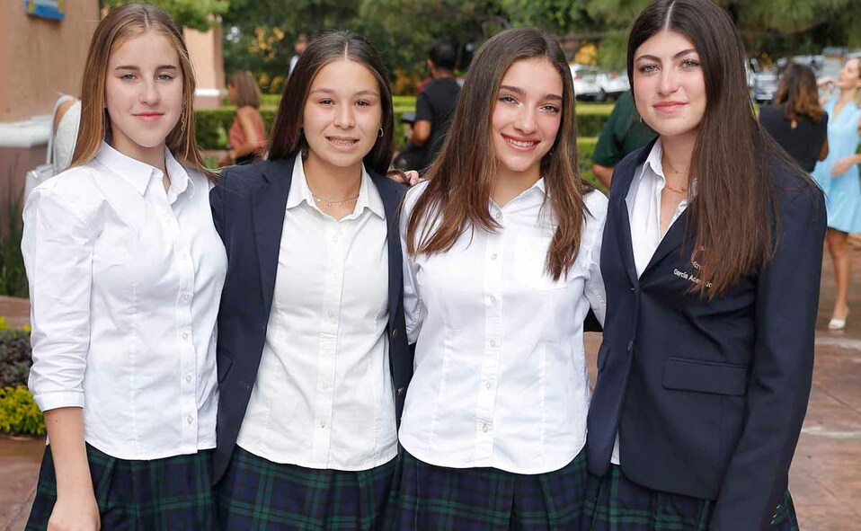 Cristina Zambrano, Sophie Alanís, Eloisa Molina y Emma Huerta / Fotos: Daniel Saldívar