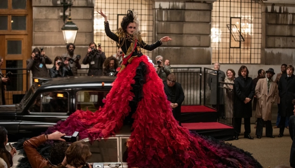 Cruella y los vestidos que la hacen la villana con más estilo de Disney (Foto: Disney)