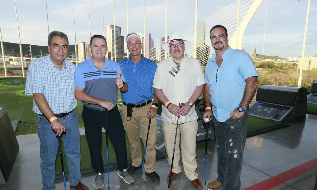 Sergio Sánchez, Luis Rodríguez, David Eaton, Jorge Peña y Carlos Saldívar / Foto: Omar Valdez