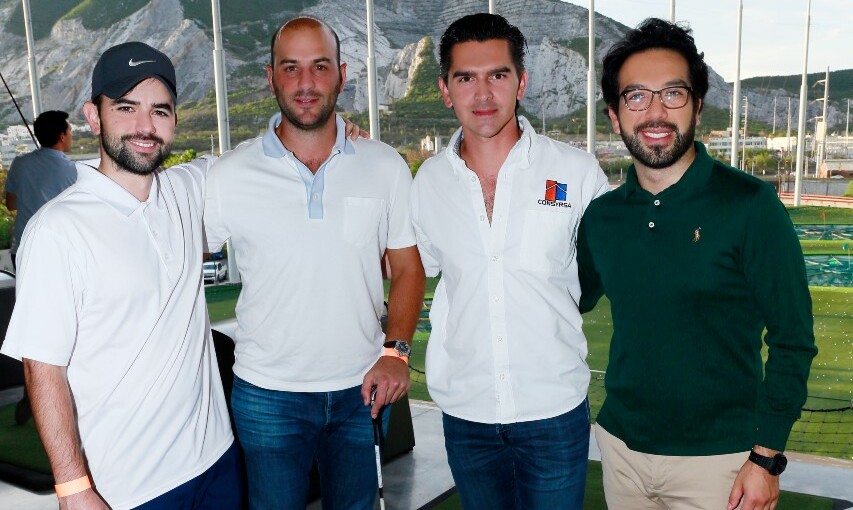 Diego Lozano, Roberto Sánchez, Sergio Rodríguez y Leopoldo Otero / Foto: Omar Valdez