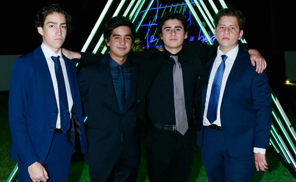 Fernando Flores, Javier Lamas, Jorge Ayala y Federico Garza / Fotos: Omar Valdez
