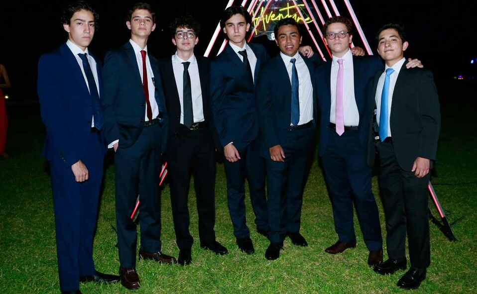 Fernando Flores, Juan Pablo Padilla, José Pablo Guajardo, Emilio Fautsch, Mariano Fuentes, Andrés Villagómez y Eugenio Vergara / Fotos: Omar Valdez