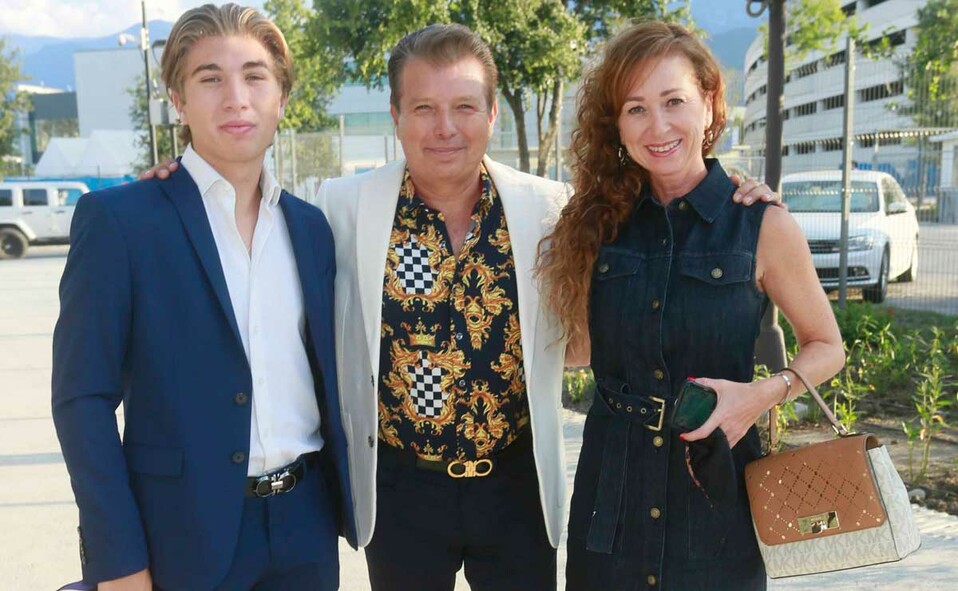 Gabriel Lozano, Rolando Lozano y Gaby Martínez de Lozano / Fotos: Omar Valdez