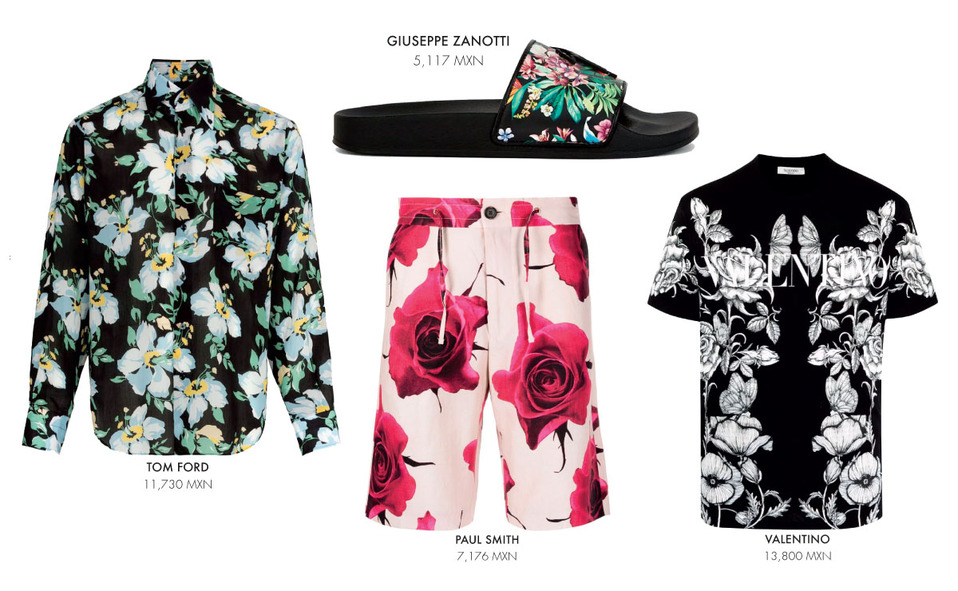 Inspiración floral: como si estuviéramos en el revival del flower power que impusieron los hippies a finales de los 70, vuelve el print floral.