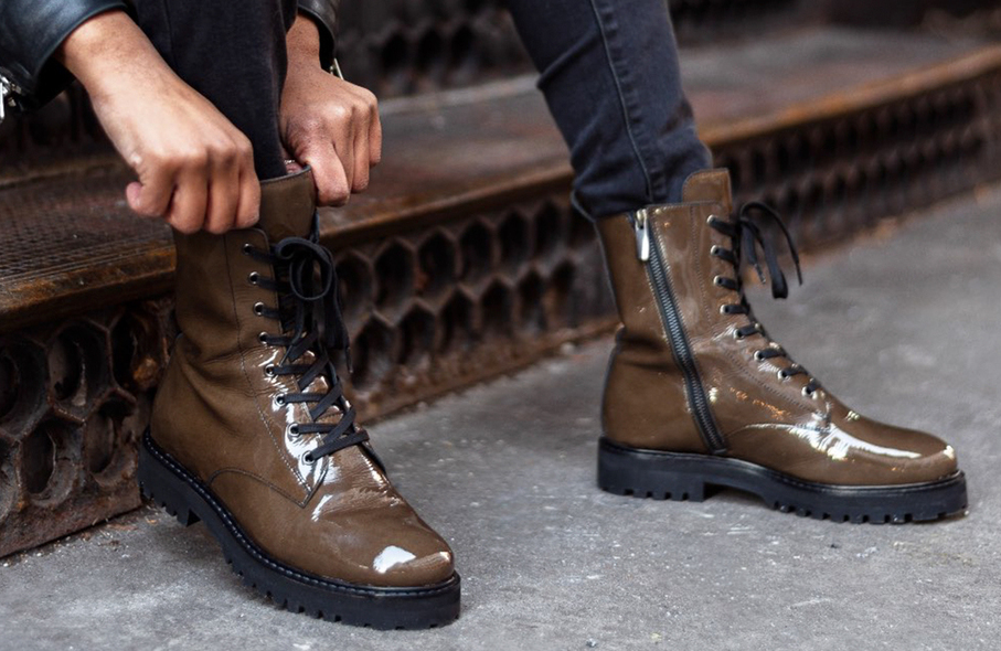 Luce fuerte y trendy al mismo tiempo usando las combat boots a su favor. Foto: Archivo