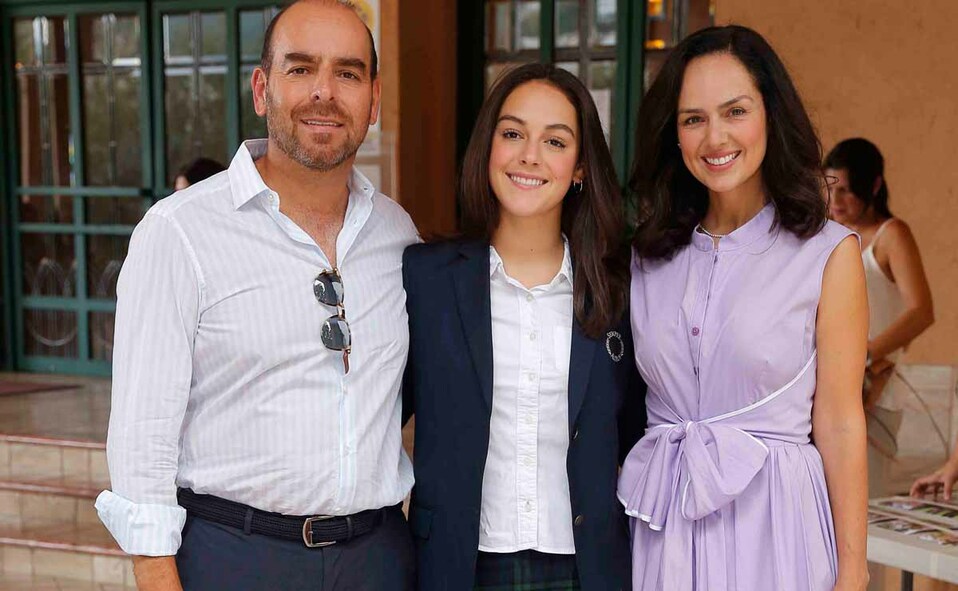 Rodrigo González, Mirelle González y Marly de la Garza de González / Fotos: Daniel Saldívar