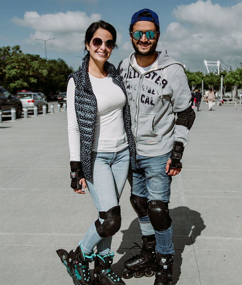 Alejandra Ríos y Miguel Rangel
