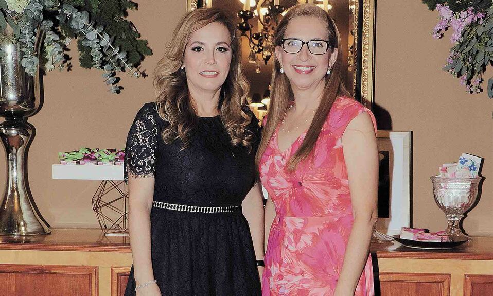 Letty Mena de Tijerina y Amparo Mena / Fotos: Dennis Hernández