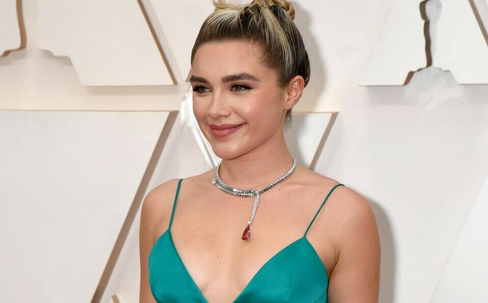Florence Pugh, actriz británica.