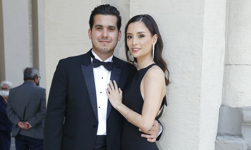Francisco Garza y Daniela Villegas / Foto: Daniel Saldívar