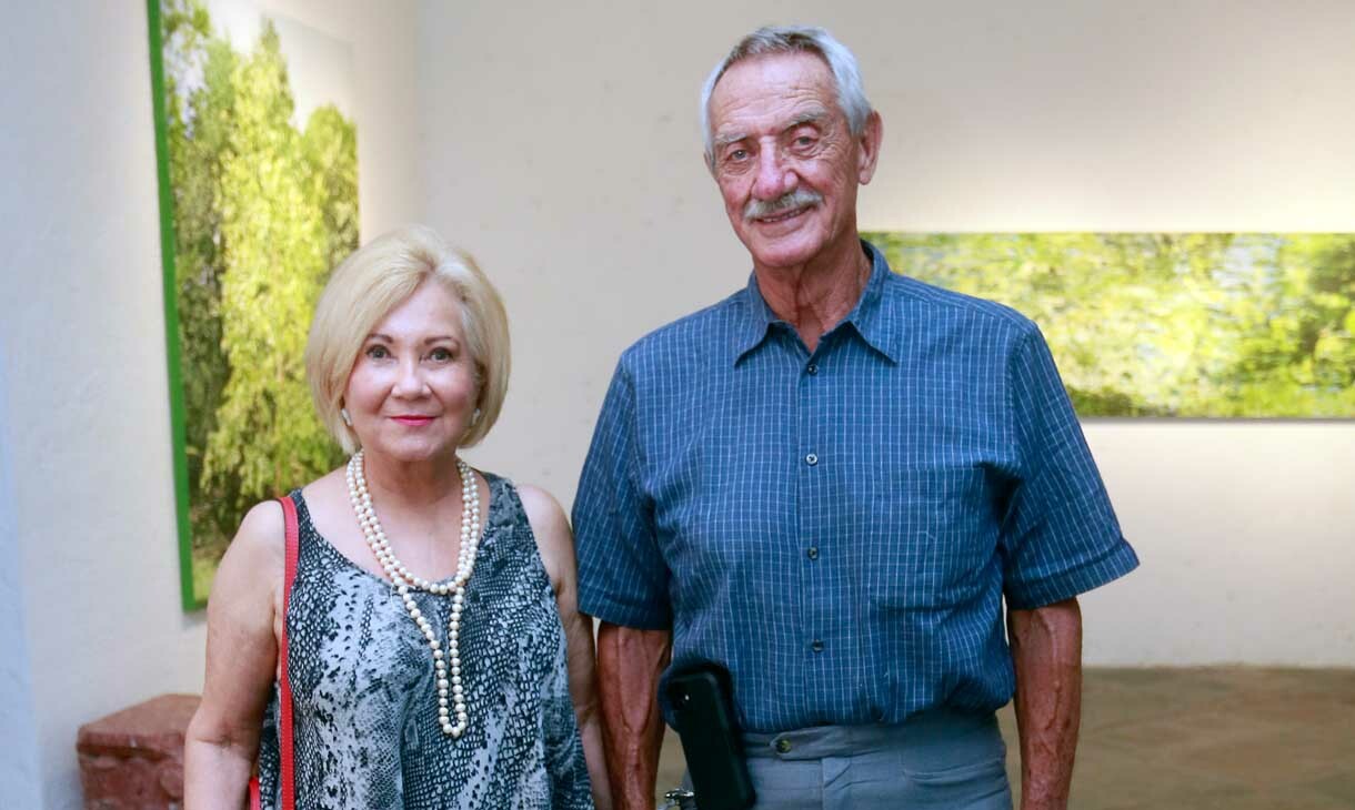 Lupita Siller y Rafael Bausone