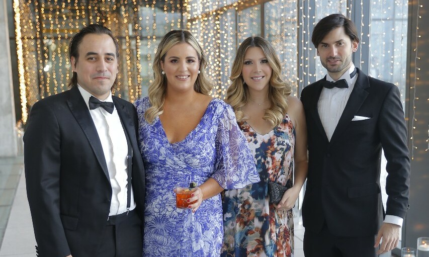 Daniel Dalmau, Cata Ballesteros, Cordelia Villarreal y Diego Treviño / Foto: Daniel Saldívar