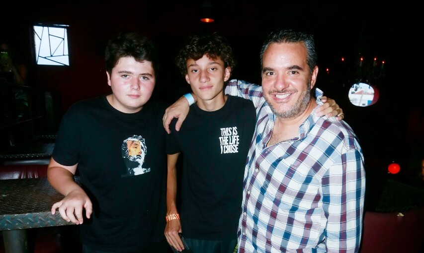 Rafael Ramos, Eugenio Andrés y Leopoldo Andrés / Foto: Daniel Saldívar