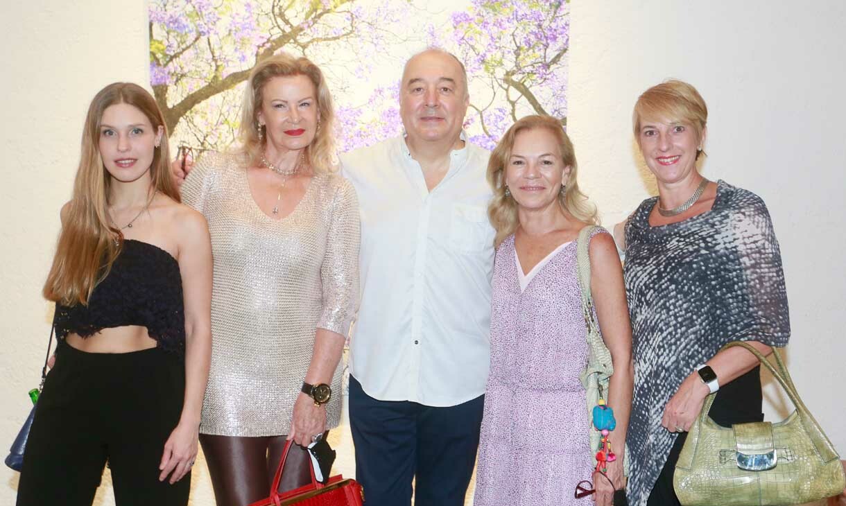 Patrcia Ortiz, María Elena Bolson, Jesús Draxel, Vicky Benavides y Gloria Marino