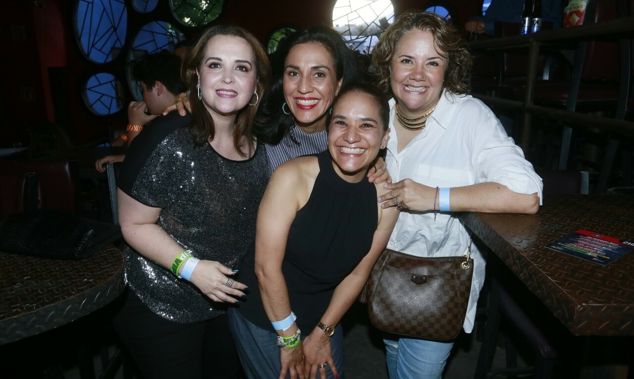 Gabriela Noriega, Daniela Lozano, Vero Malpica y Pilar Viades  / Foto: Daniel Saldívar