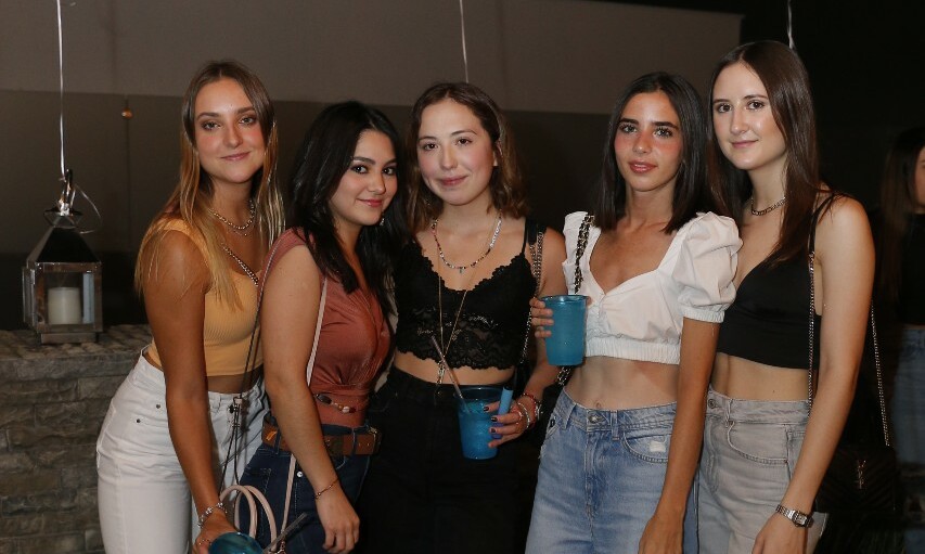 Alexa Leal, Alexa Jimena, Neira Garza, Renata Torres y Montse González / Foto: Daniel Saldívar