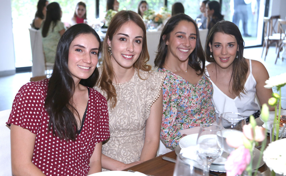 Andrea, Anilú, Marifer y Andrea