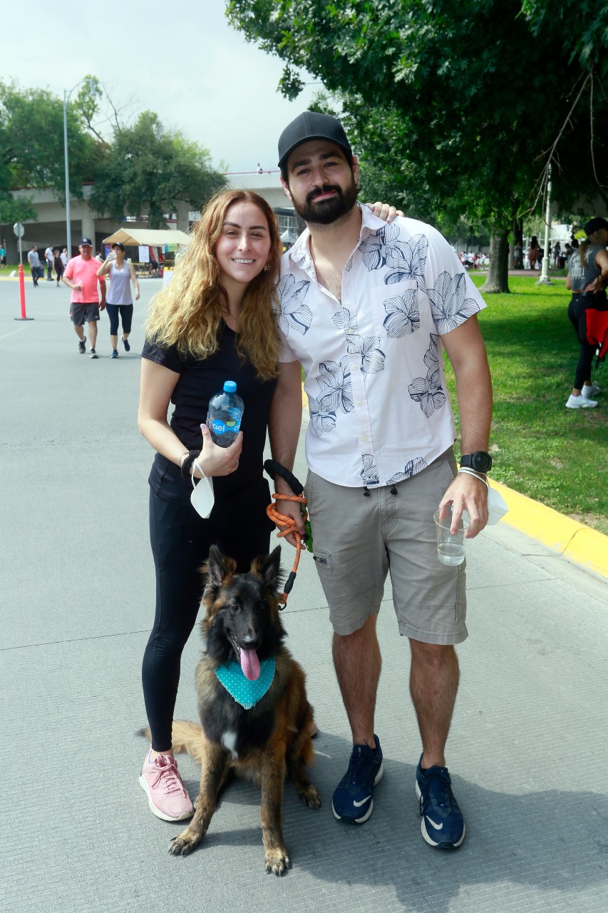 Beatriz Gómez y Arturo Garza. FOTO: OMAR VALDEZ