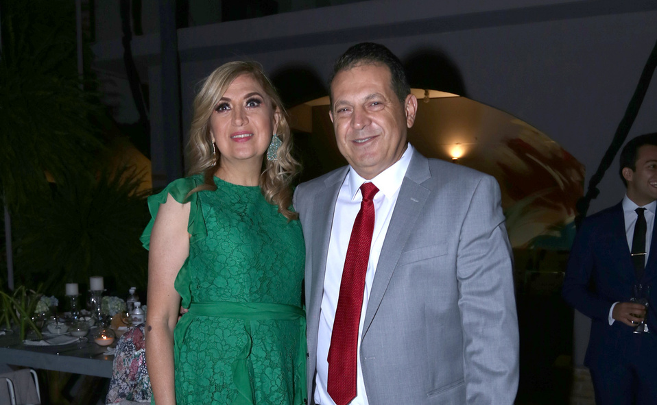 Papás del novio. Patricia y Emad
