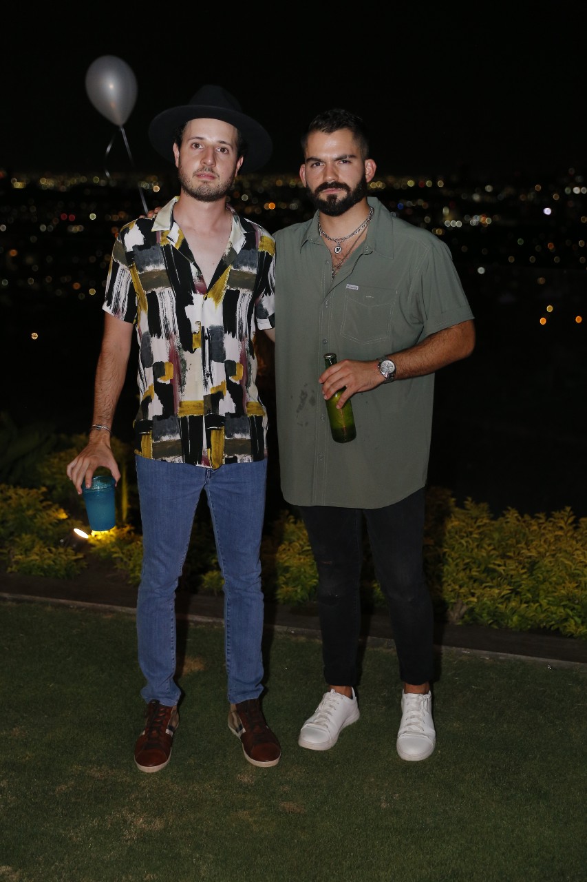 Santiago Dávila y Mau Castro celebraron su cumpleaños / Foto: Daniel Saldívar