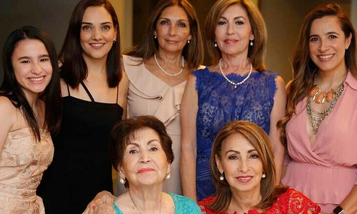 Vanessa Guajardo, Marcela Arreola, Sylvia Villarreal, Carmen Welsh, Lourdes Villarreal, Vania Santoveña de Welsh y Carmen García / Fotos: Daniel Sal