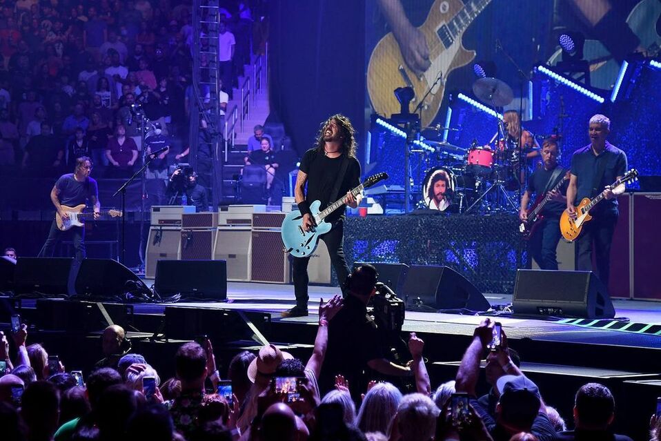 La banda de rock Foo Fighters fue la encargada de brindar el primer concierto del año en el Madison Square Garden. Foto: Foo Fighters Instagram