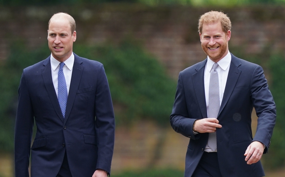 William y Harry se reconcilian en honor a Lady Di (Foto: Getty Images)