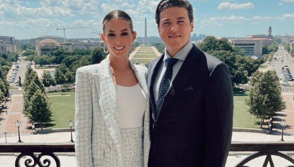 Mariana Rodríguez y Samuel García. Foto: Instagram