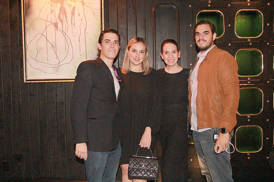 Elías Hernández, Andrea Gauna, Diana García y Juan Elías García.