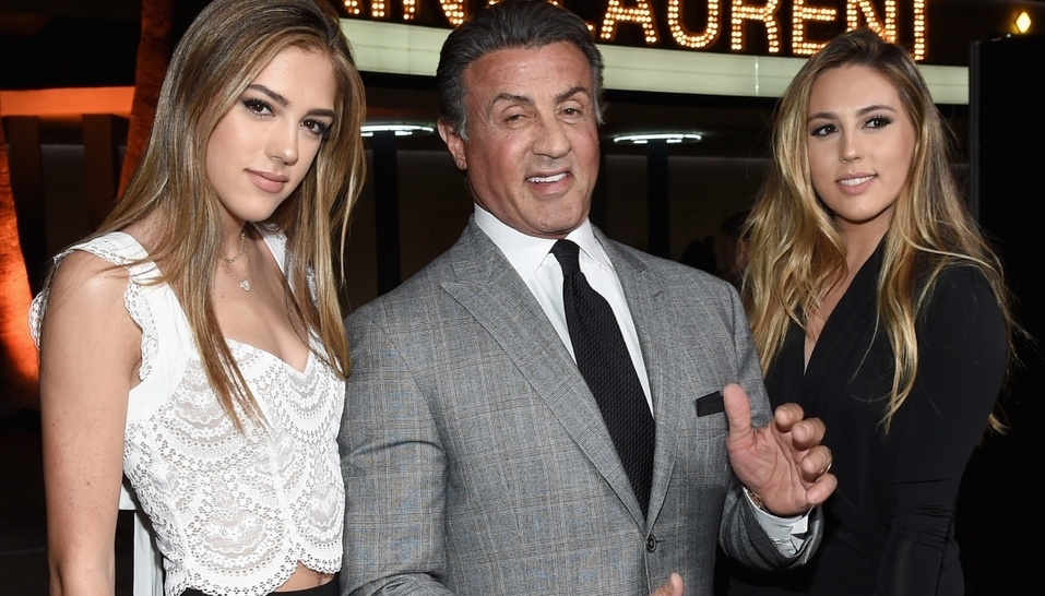 Ellas son las hermosas hijas de Sylvester Stallone (Foto: Getty Images)