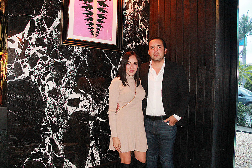 Karla Lozano y Eduardo Romero