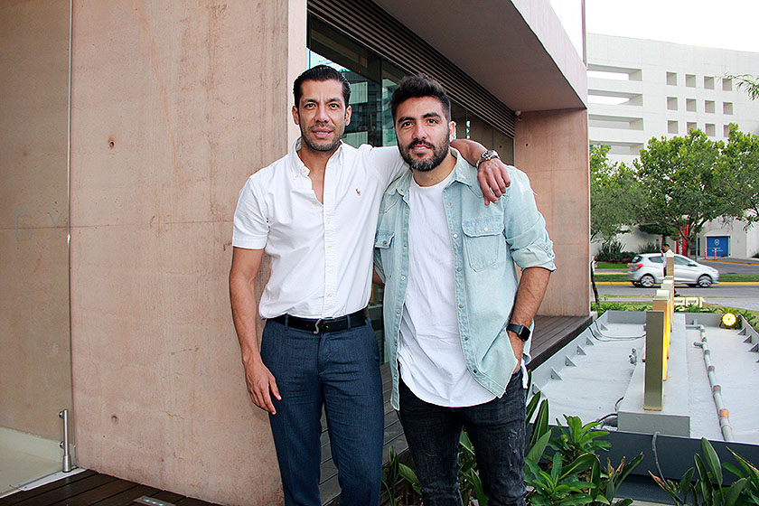 Luis Villagrán y Pepe Meléndez