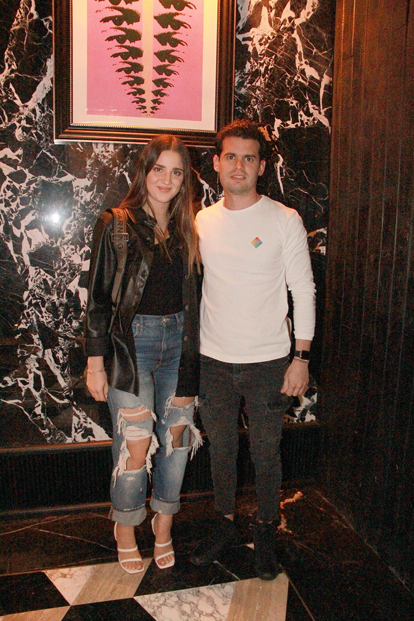 Marifer Santoscoy y Sebastián Ramírez.