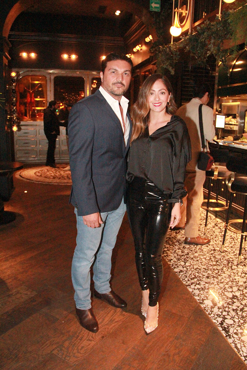 Poncho Hernández y Elisa de la Torre.
