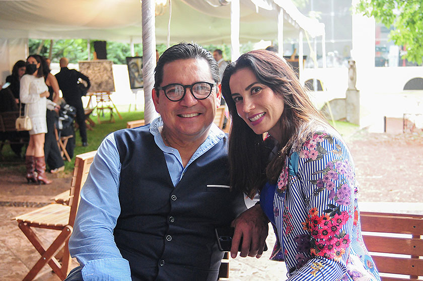 Sergio Siordia y Karen Cota