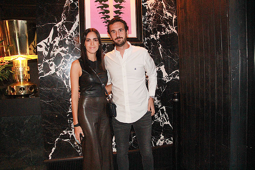 Sofía Hinojosa y Álvaro Uriarte