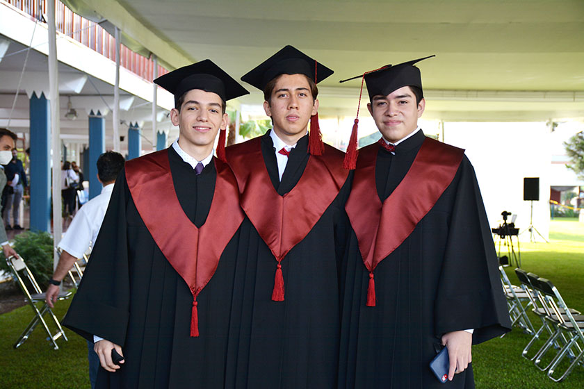 Leonel Barrios, Hector Godinez y Jorge Pacheco