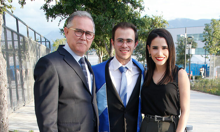 Ildefonso Vázquez, Patricio Vázquez y Verónica Vázquez