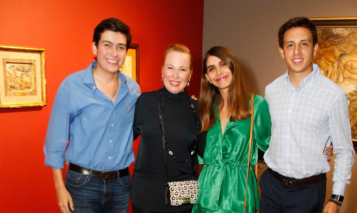 Jesús Rocher, Lorena Dávila de Rocher, Carolina Todd y José Antonio Collado