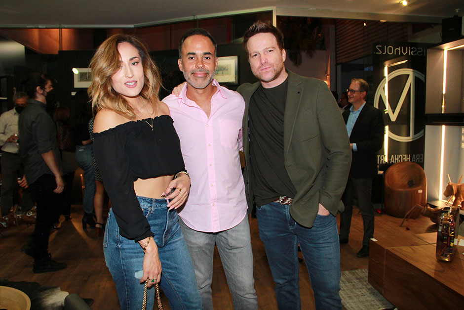 Elena Araiza, Juan Carlos Calderón y  Giovanni Gerini.